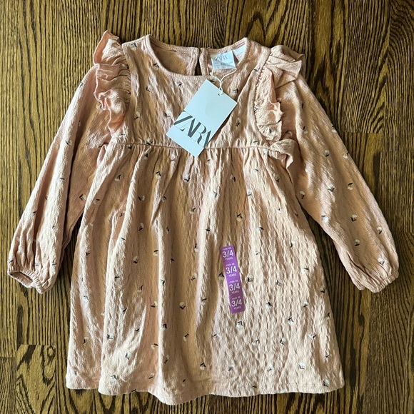 NWT Zara Toddler Dress (size 3-4) - Picture 1 of 2